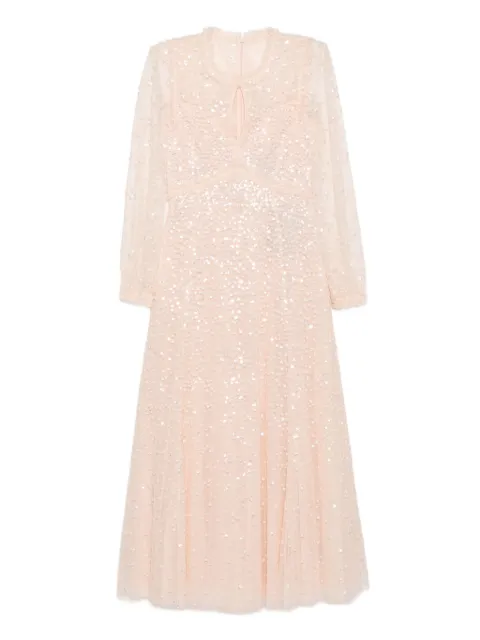Needle & Thread sequin-embellished dress