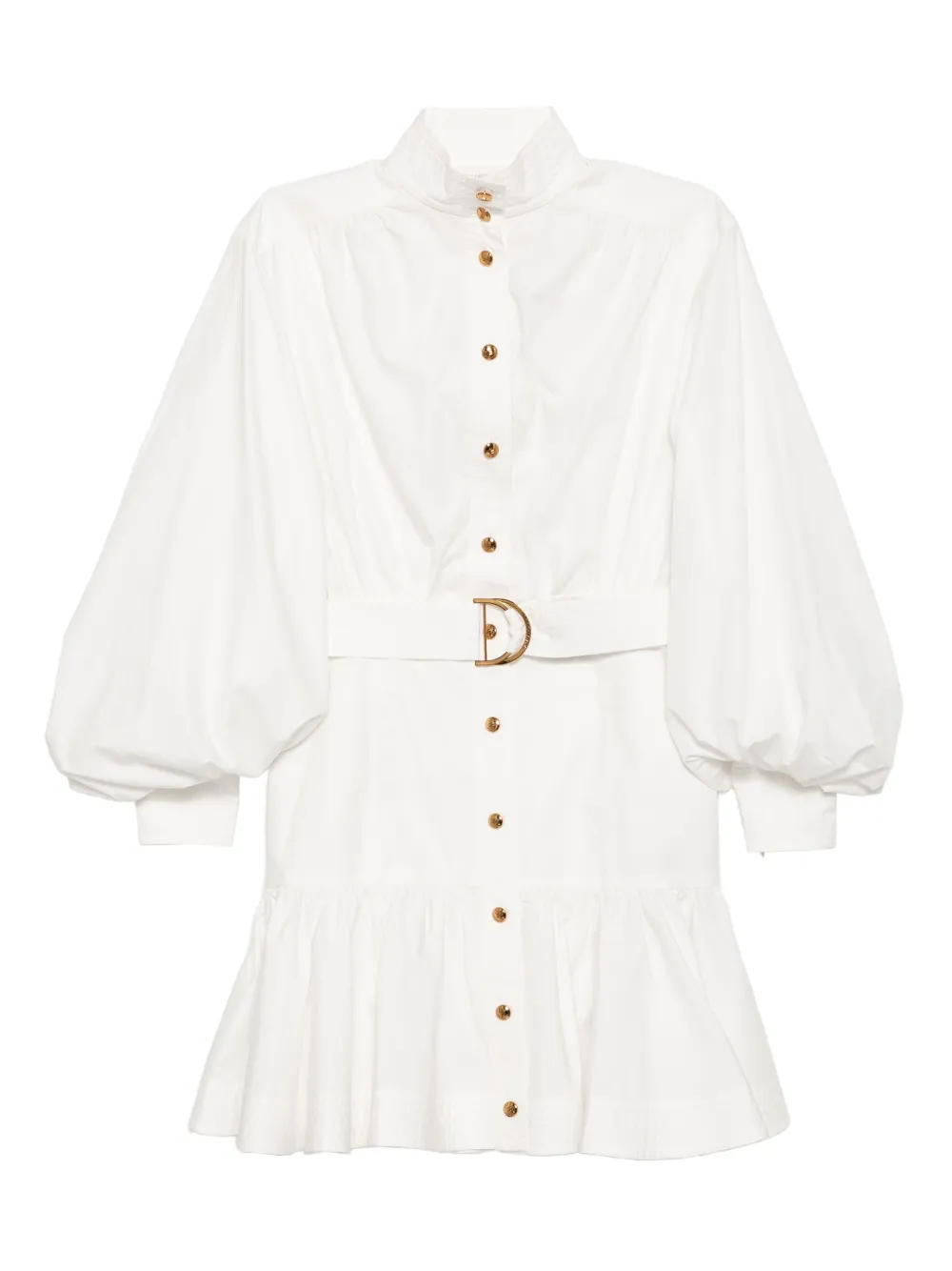 ZIMMERMANN Utility mini dress Beige
