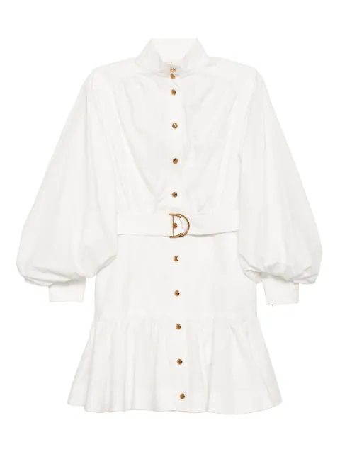 ZIMMERMANN vestido utility corto