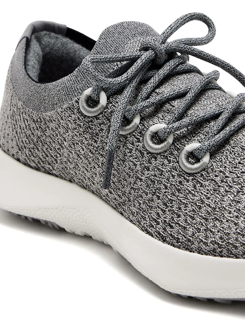 Allbirds Tree Dasher 2 Running Knit Lace-up Sneakers In Gray