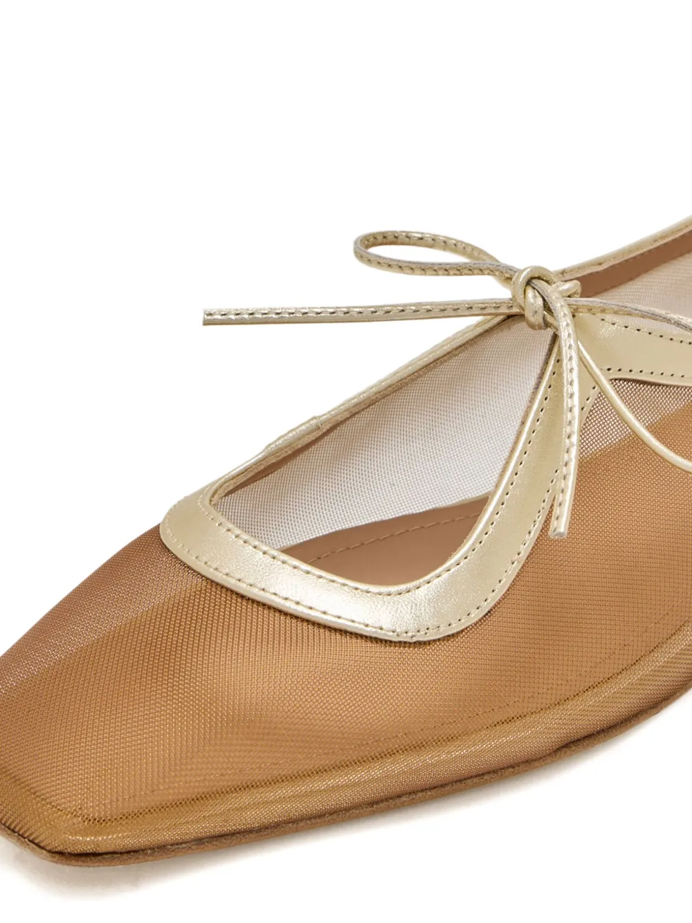 Andrea Gomez Amelia ballet flats Brown