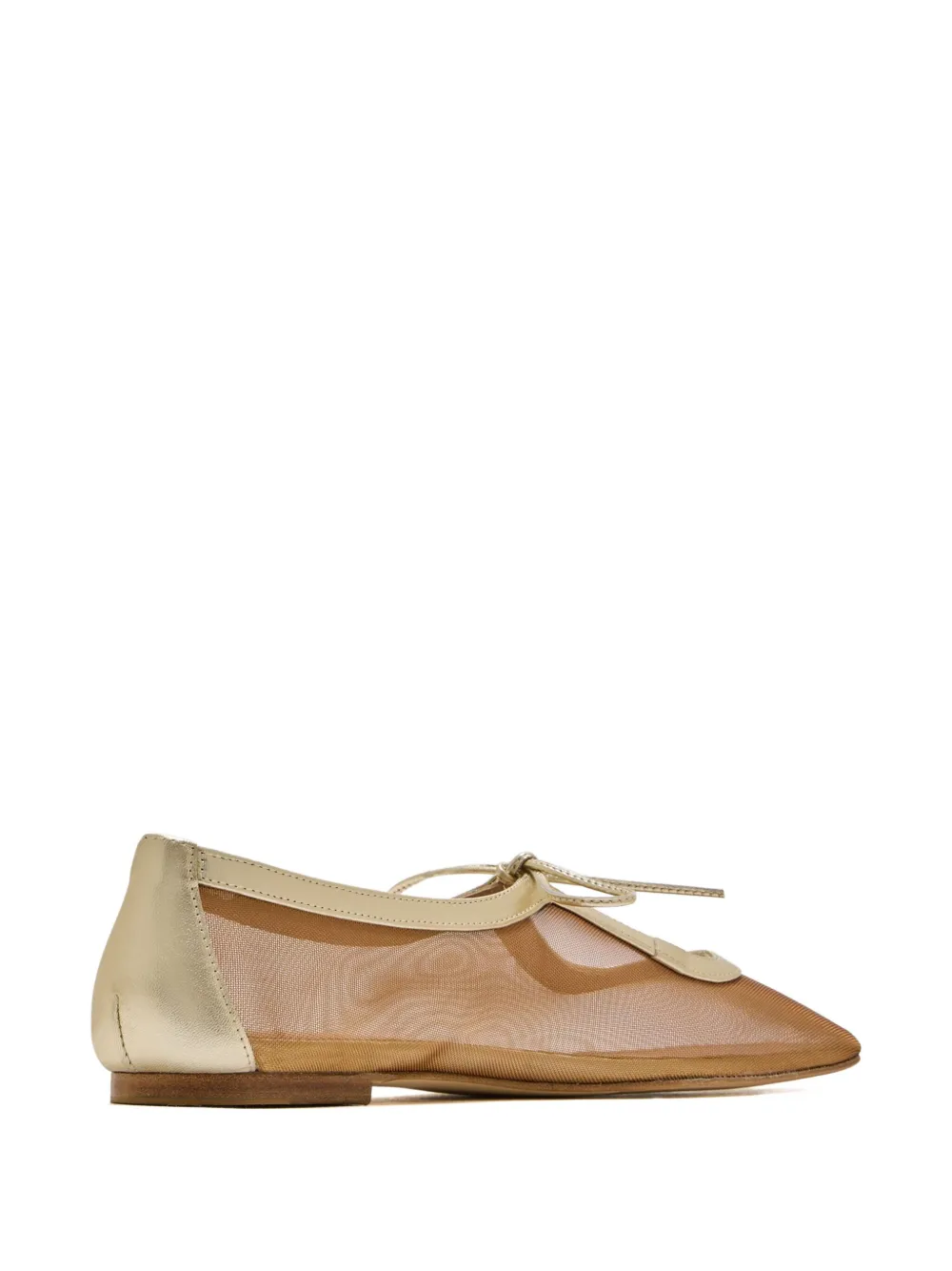 Andrea Gomez Amelia ballet flats Brown