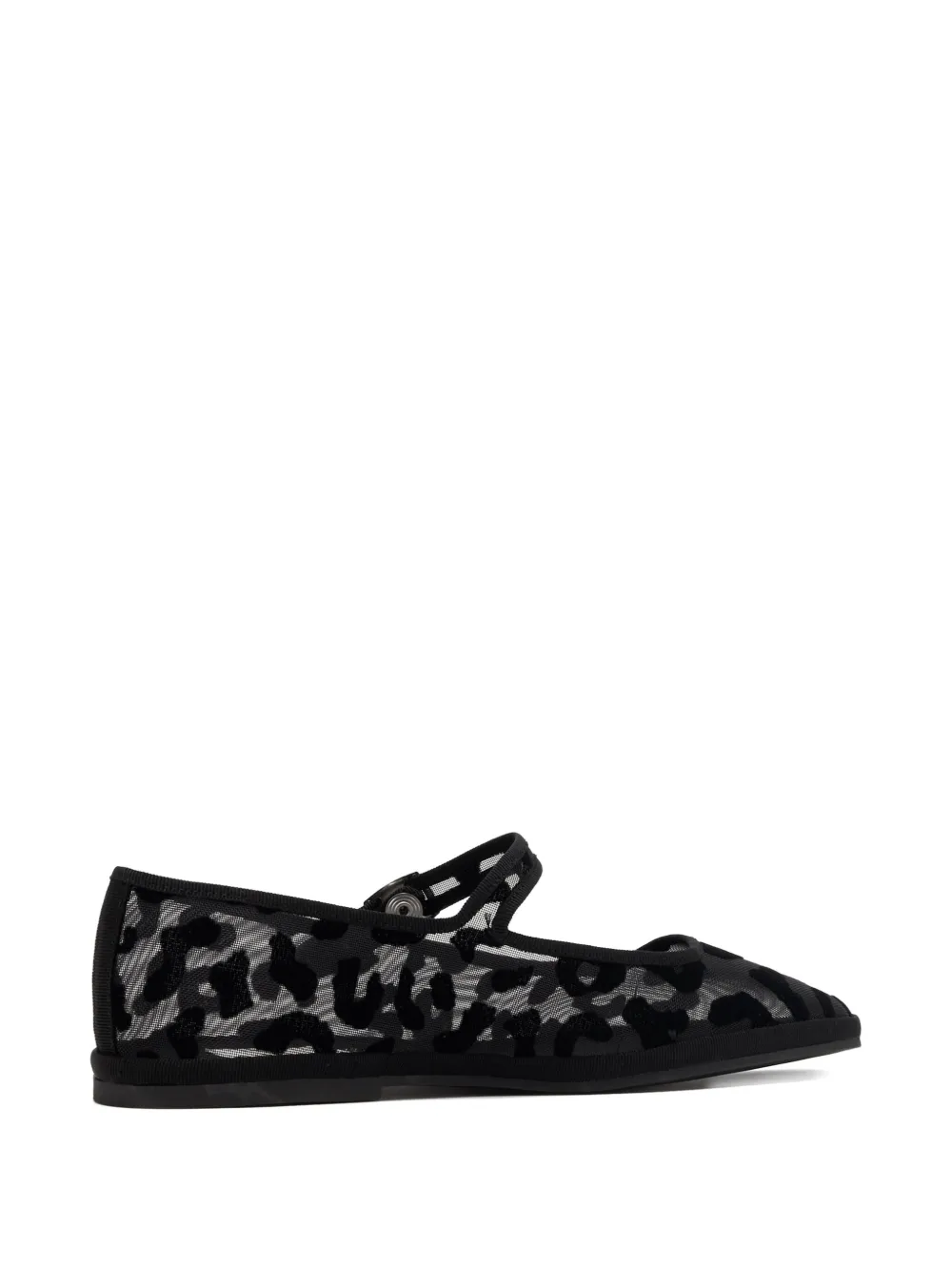 Capulette Bambinetta The Black Panther Ballet Flats In Black