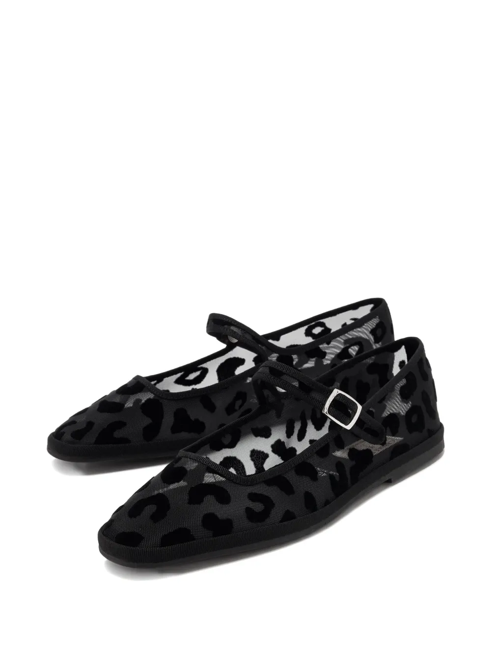 Capulette Bambinetta The Black Panther Ballet Flats In Black