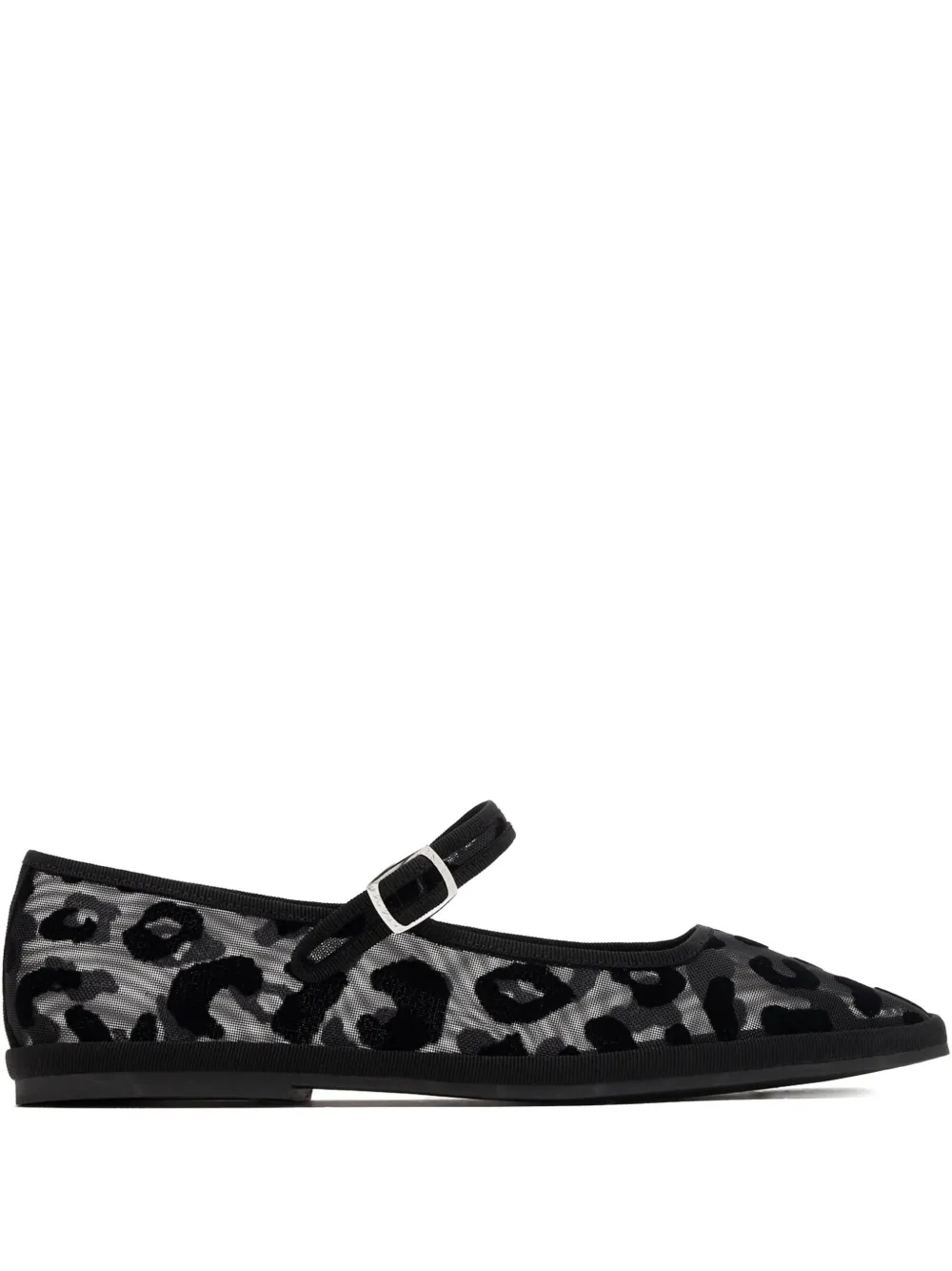Capulette Bambinetta The Black Panther Ballet Flats In Black
