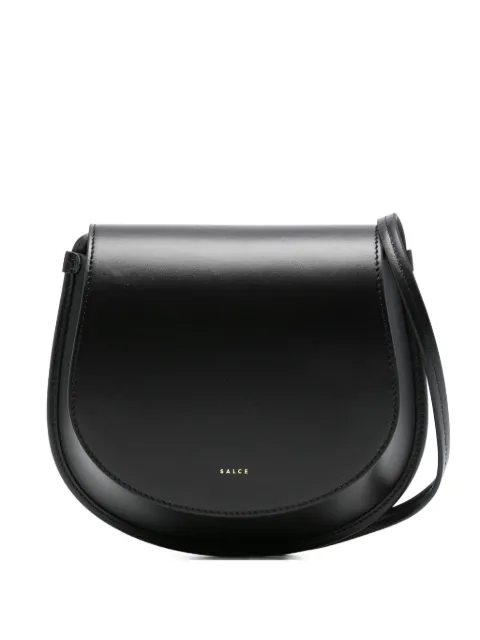 SALCE half-moon calf leather shoulder bag