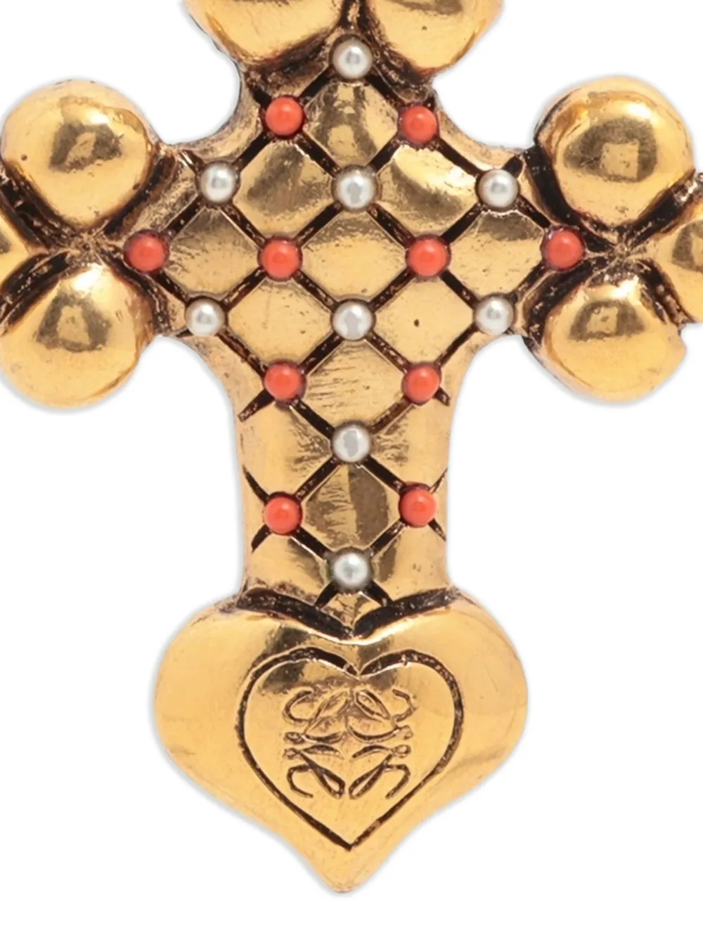 Loewe Pre-Owned cross-pendant necklace | Image 2