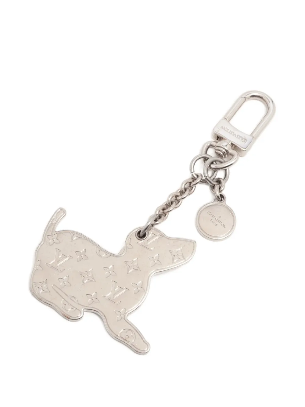 Louis Vuitton Pre-Owned dog-motif keychain | Women | Image 2