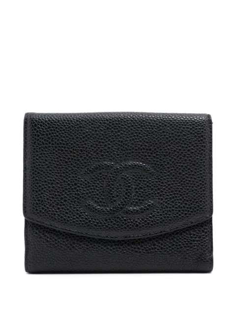 CHANEL Pre-Owned embossed CC-logo wallet