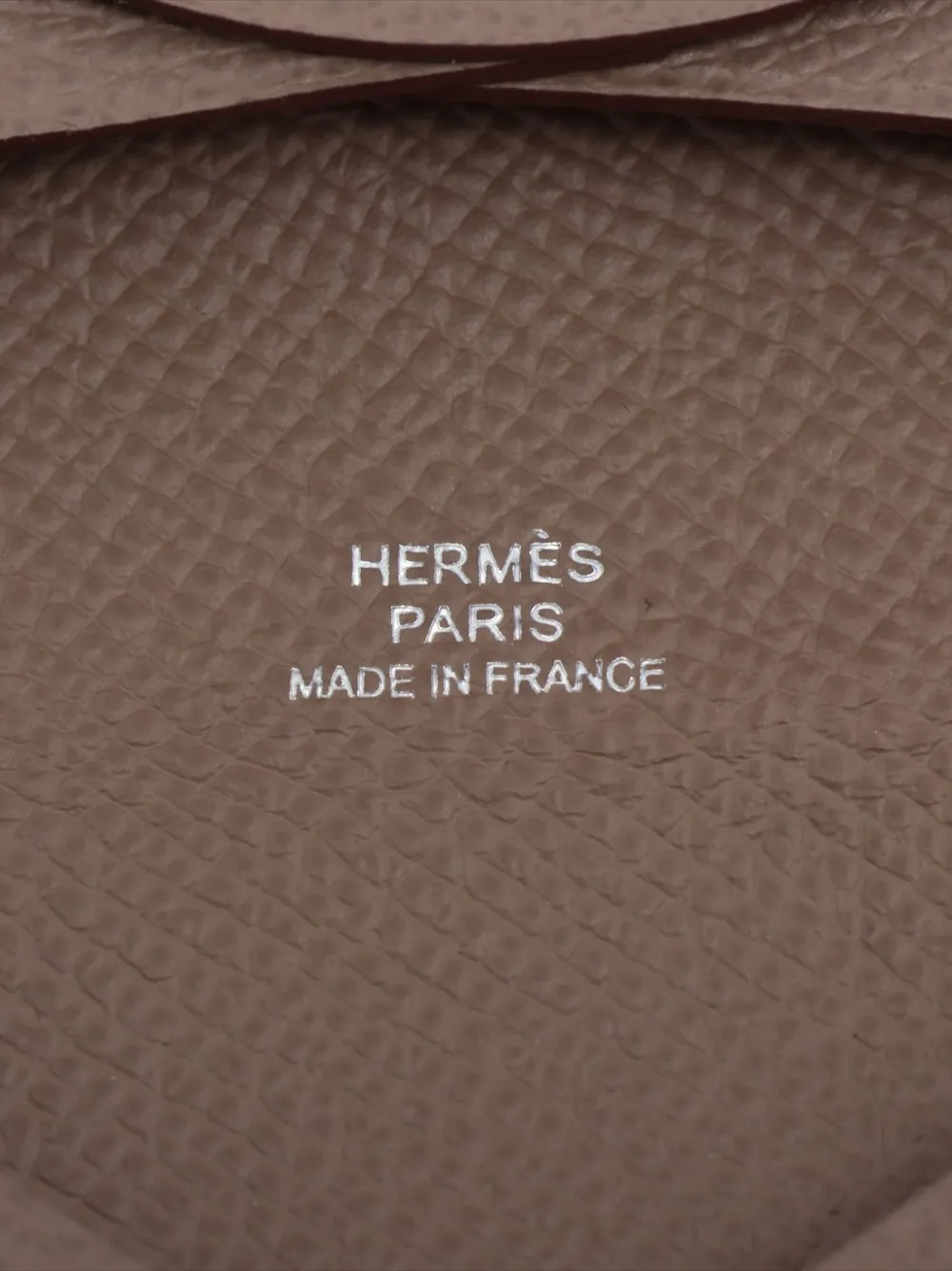Pre-owned Hermes Swift-leather Wallet In Brown