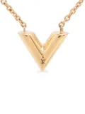 Louis Vuitton Pre-Owned V-shaped pendant necklace - Gold