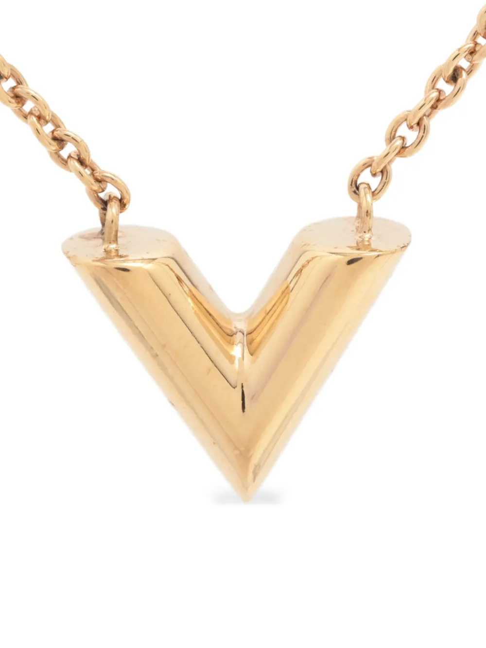 Louis Vuitton Pre-Owned V-shaped pendant necklace | Image 2