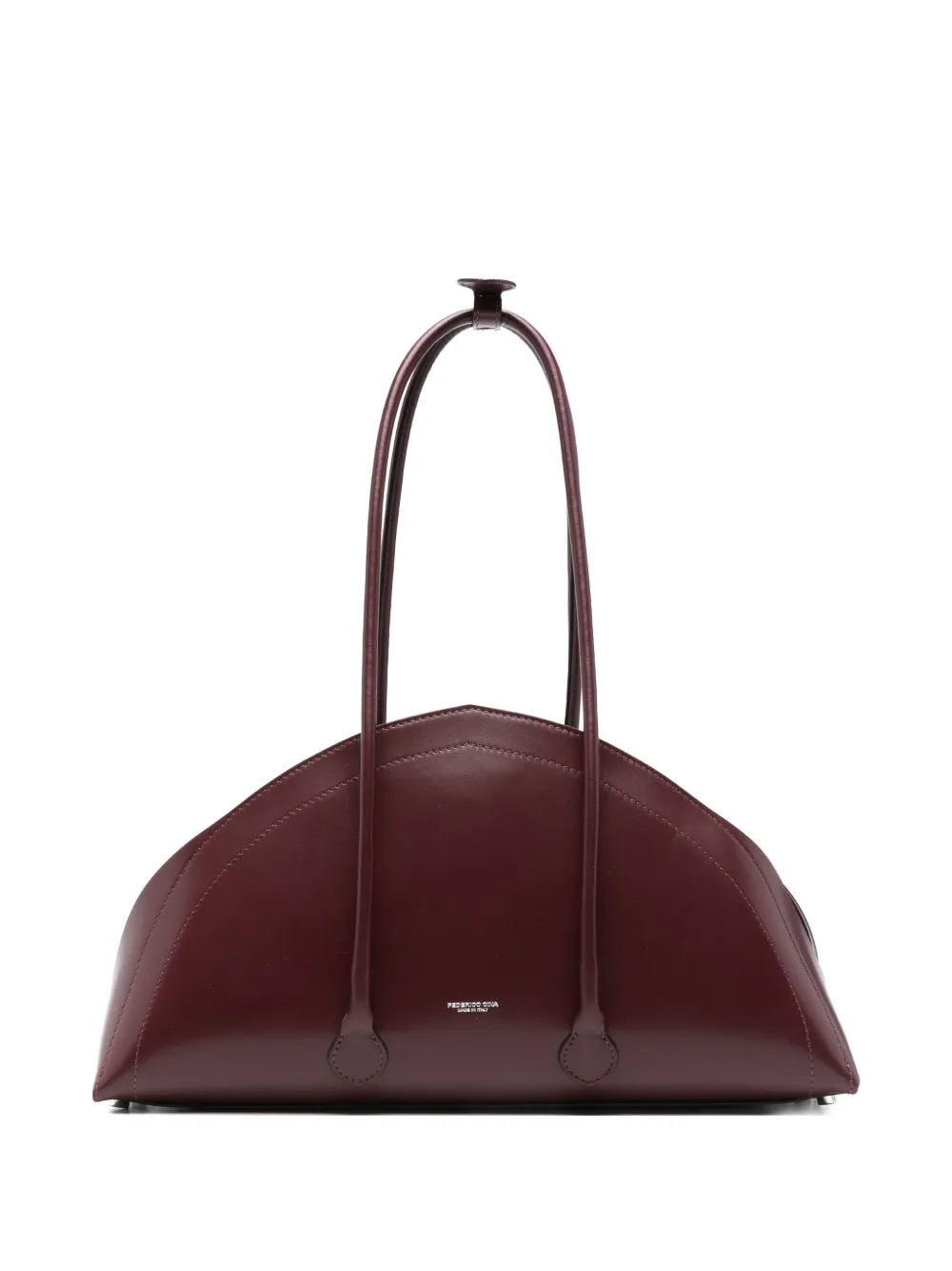 FEDERICO CINA curved shoulder bag | Red | Image 1