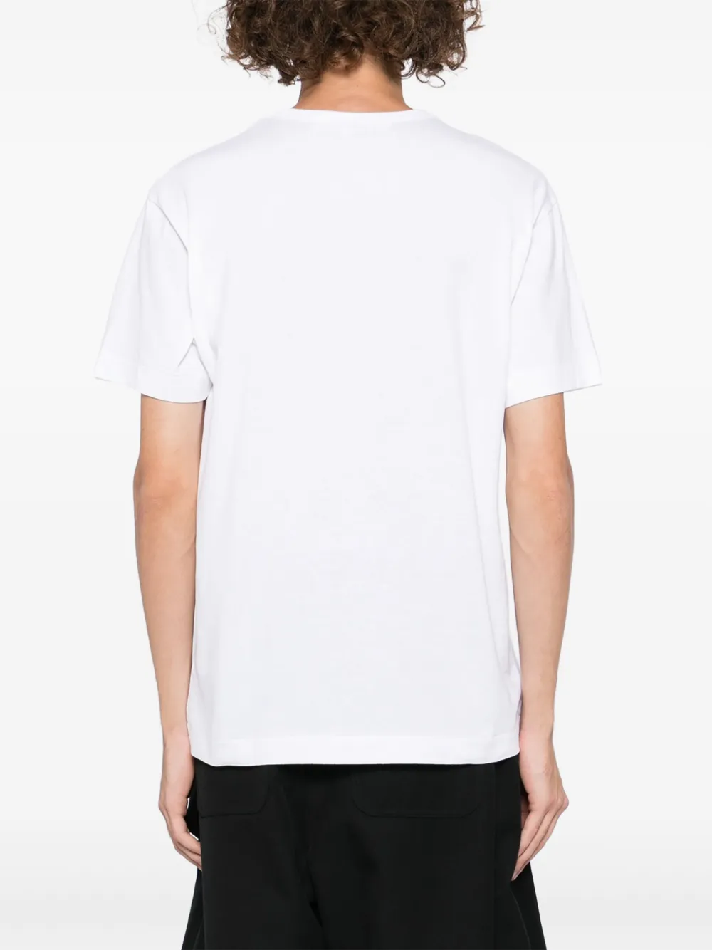 Comme Des Garçons Play T-shirt met print Wit
