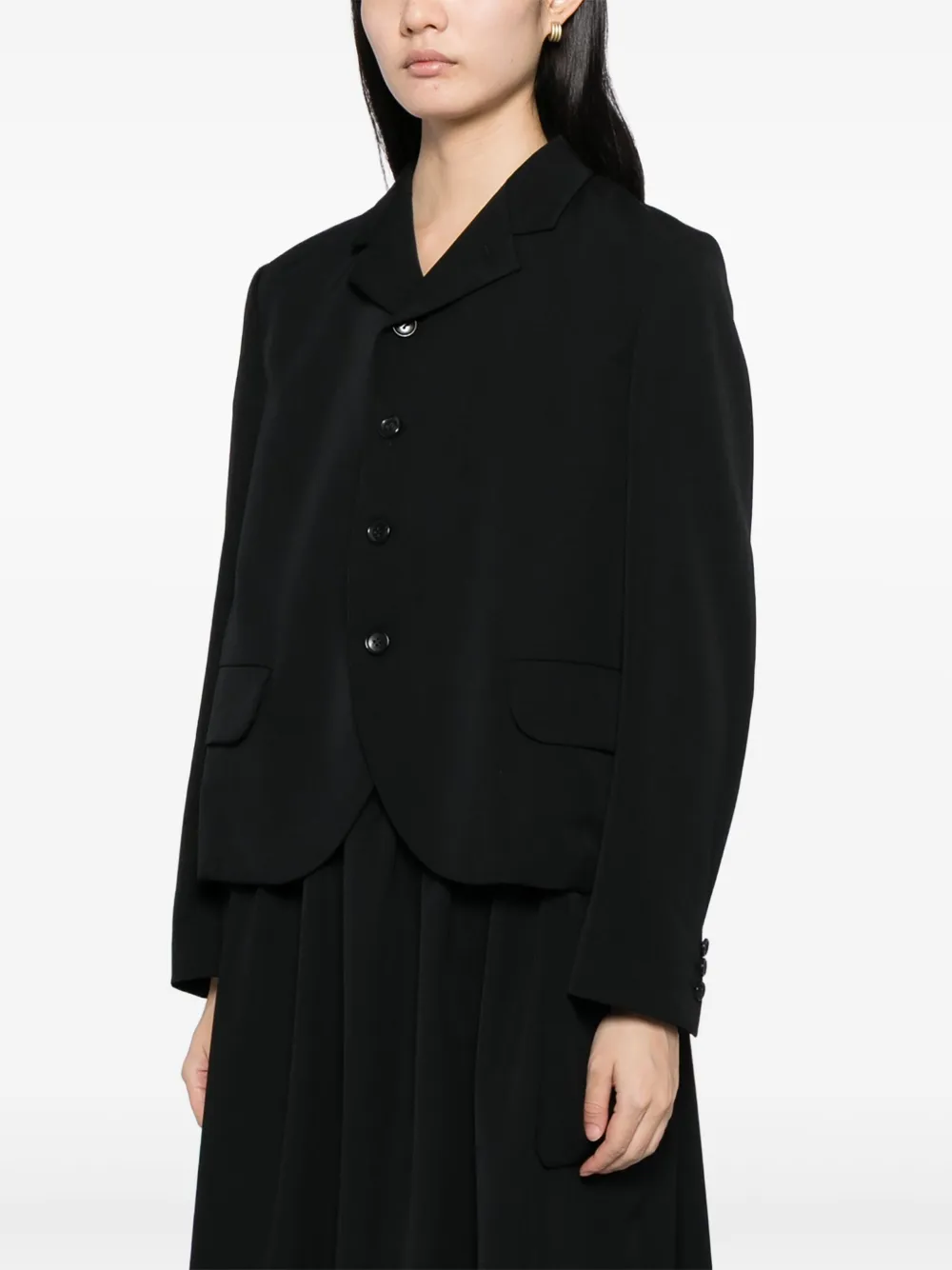 Comme Des Garçons Girl Wollen blazer Zwart