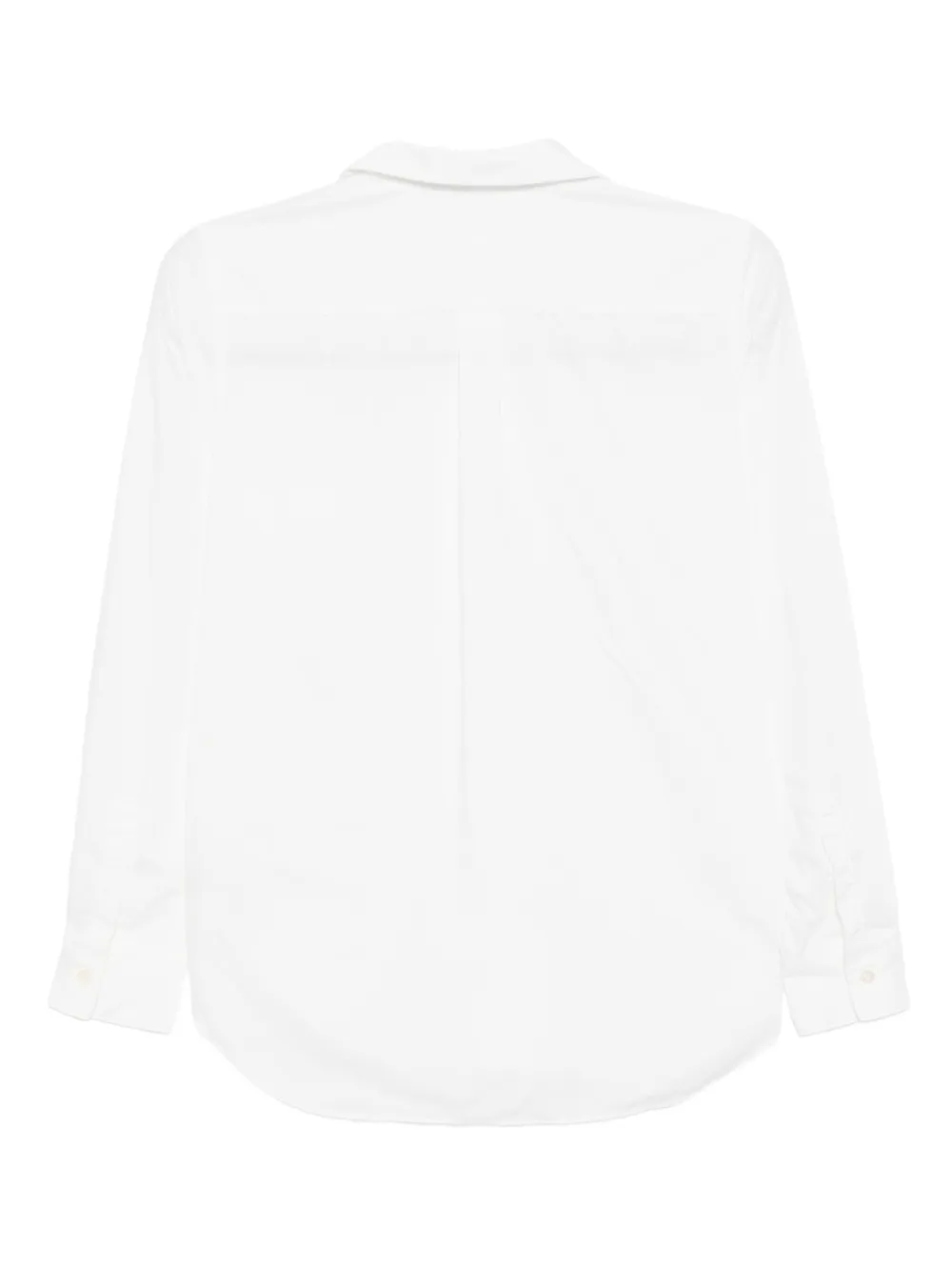Comme Des Garçons Comme Des Garçons Blouse met ronde kraag Wit
