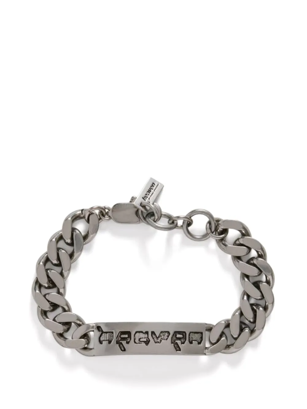 Marc Jacobs Bracciale a maglia barbazzale - Argento