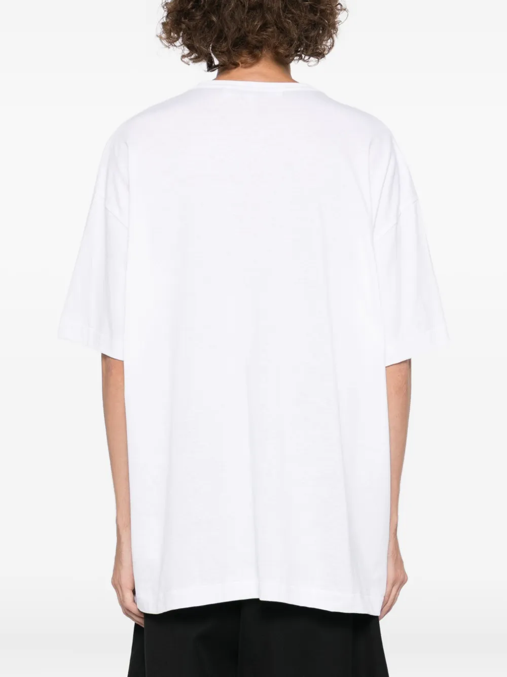 Comme Des Garçons Play Heart-print T-shirt In White