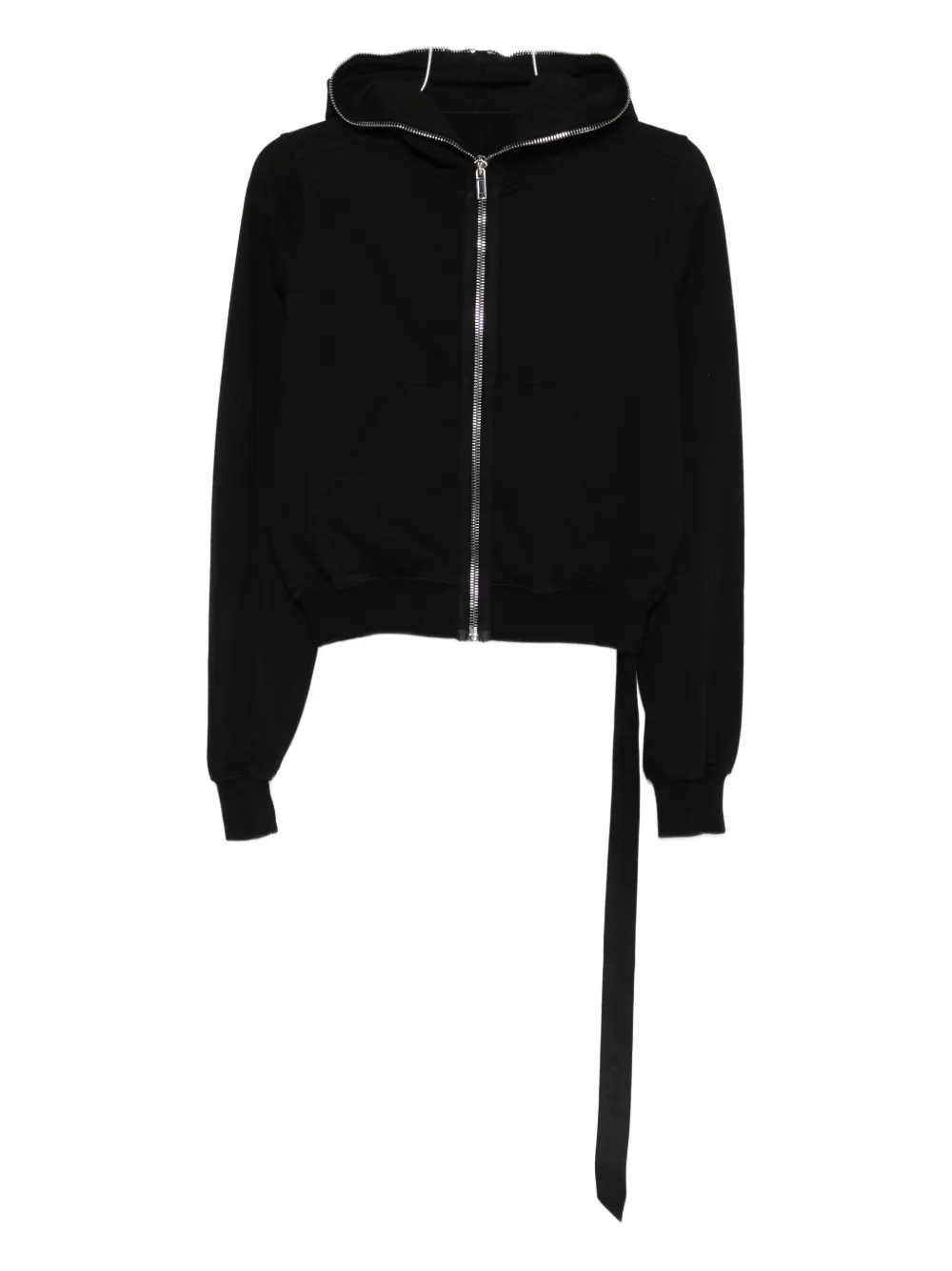 Rick Owens Drkshdw Zip-up Hoodie In Black