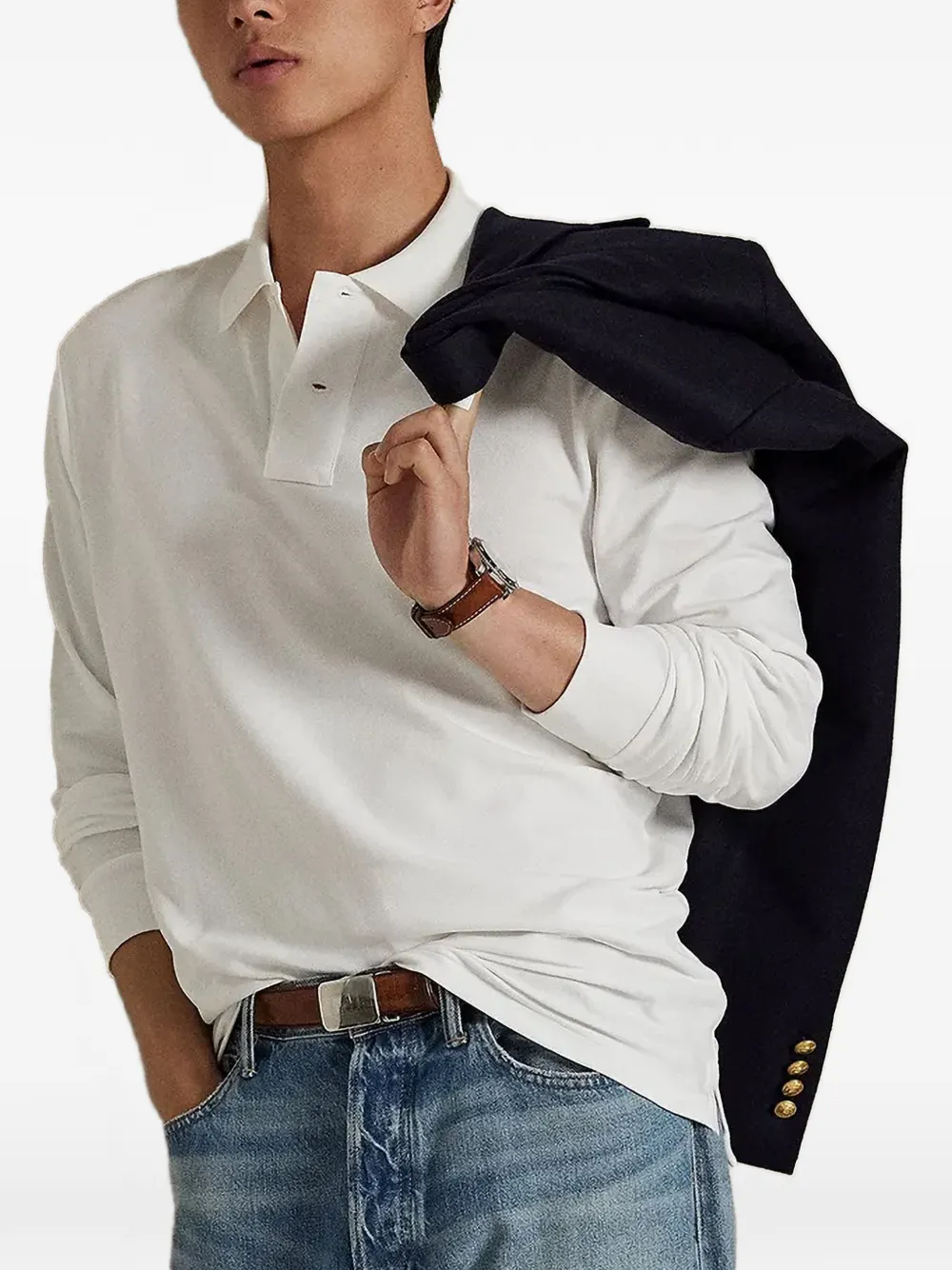 Polo Ralph Lauren long sleeve polo shirt - Bianco