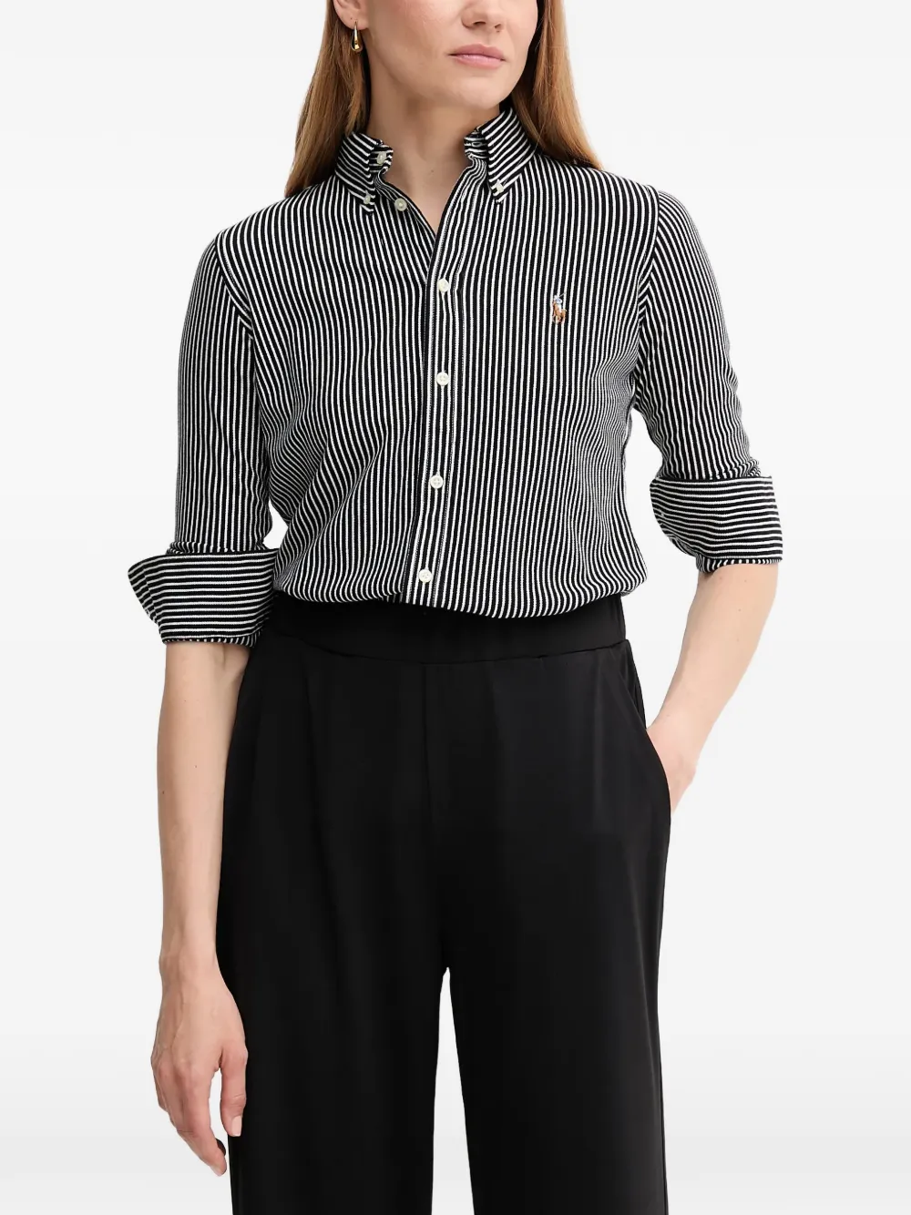 Polo Ralph Lauren striped buttoned shirt - Nero