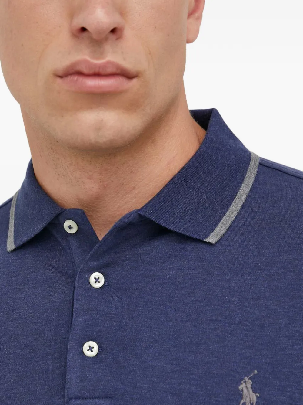 Polo Ralph Lauren Poloshirt met lange mouwen Blauw