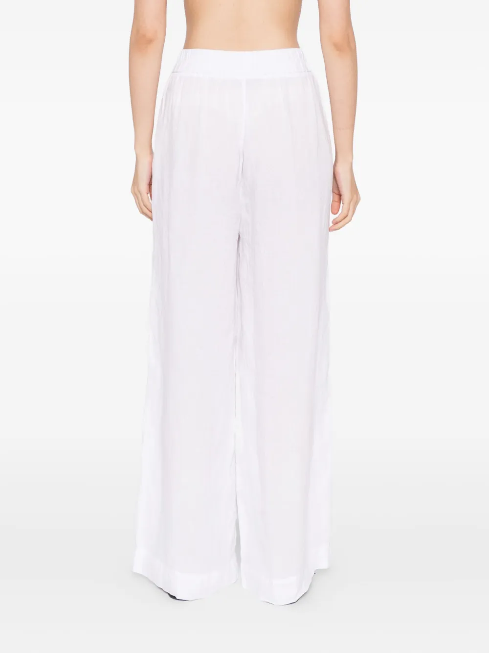 James Perse Linnen broek Wit