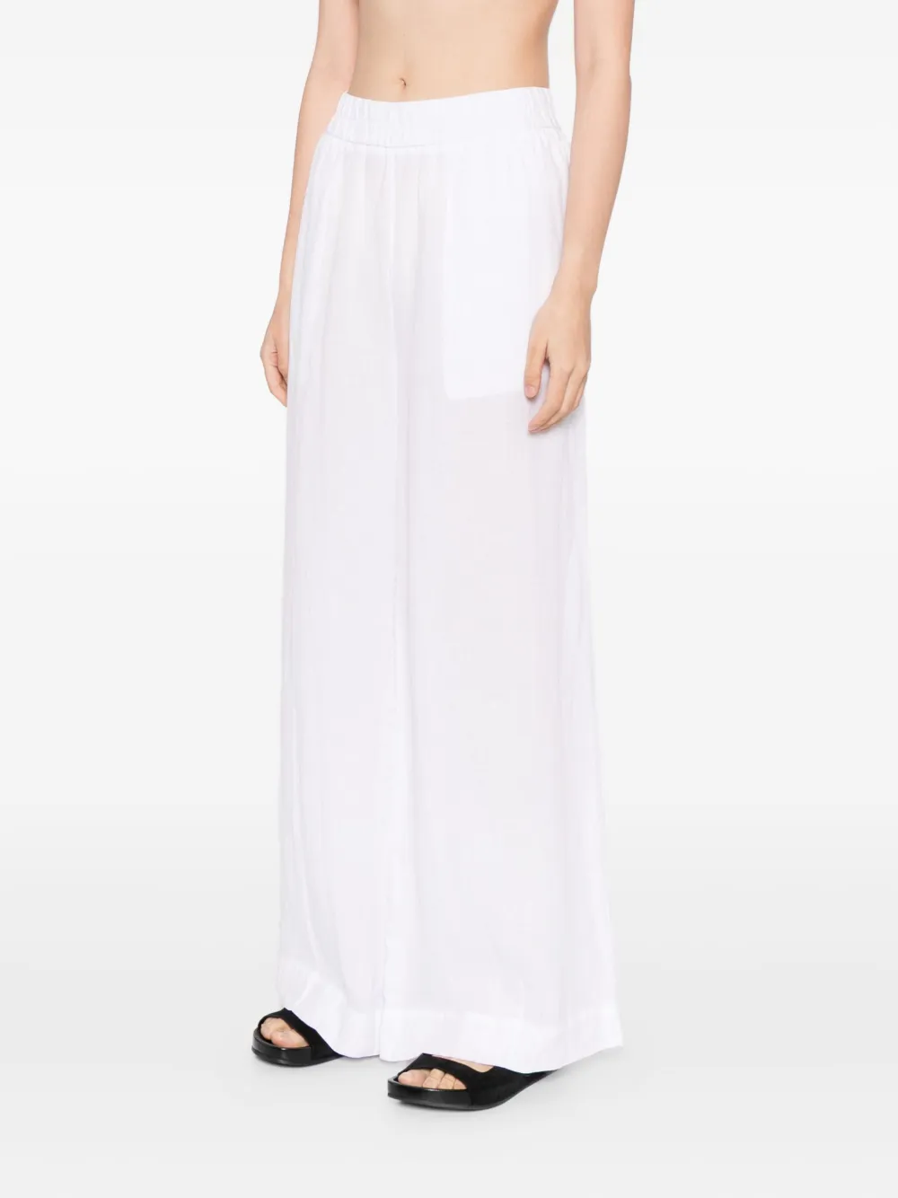 James Perse Linnen broek Wit