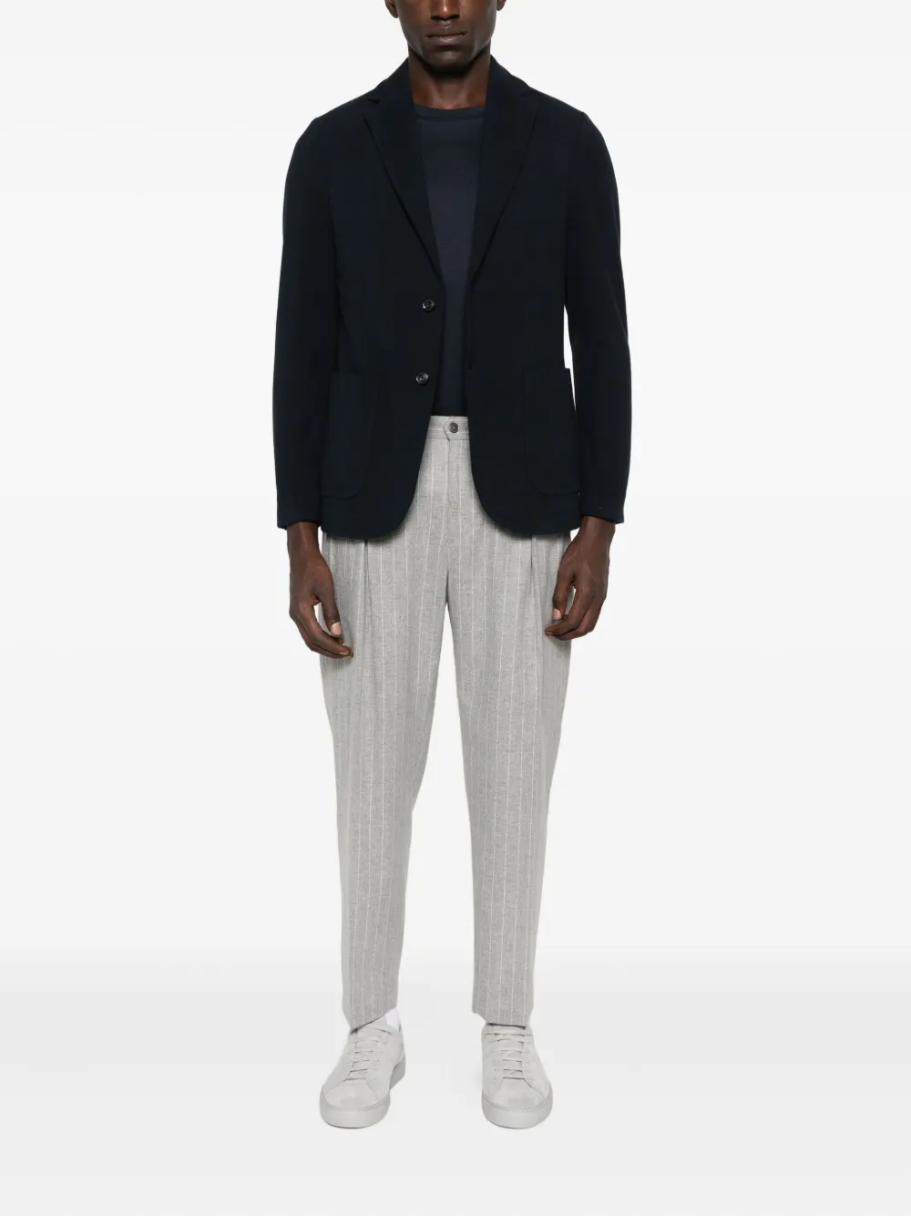 Circolo 1901 Blazer met opgestikte zak en twee knopen Blauw