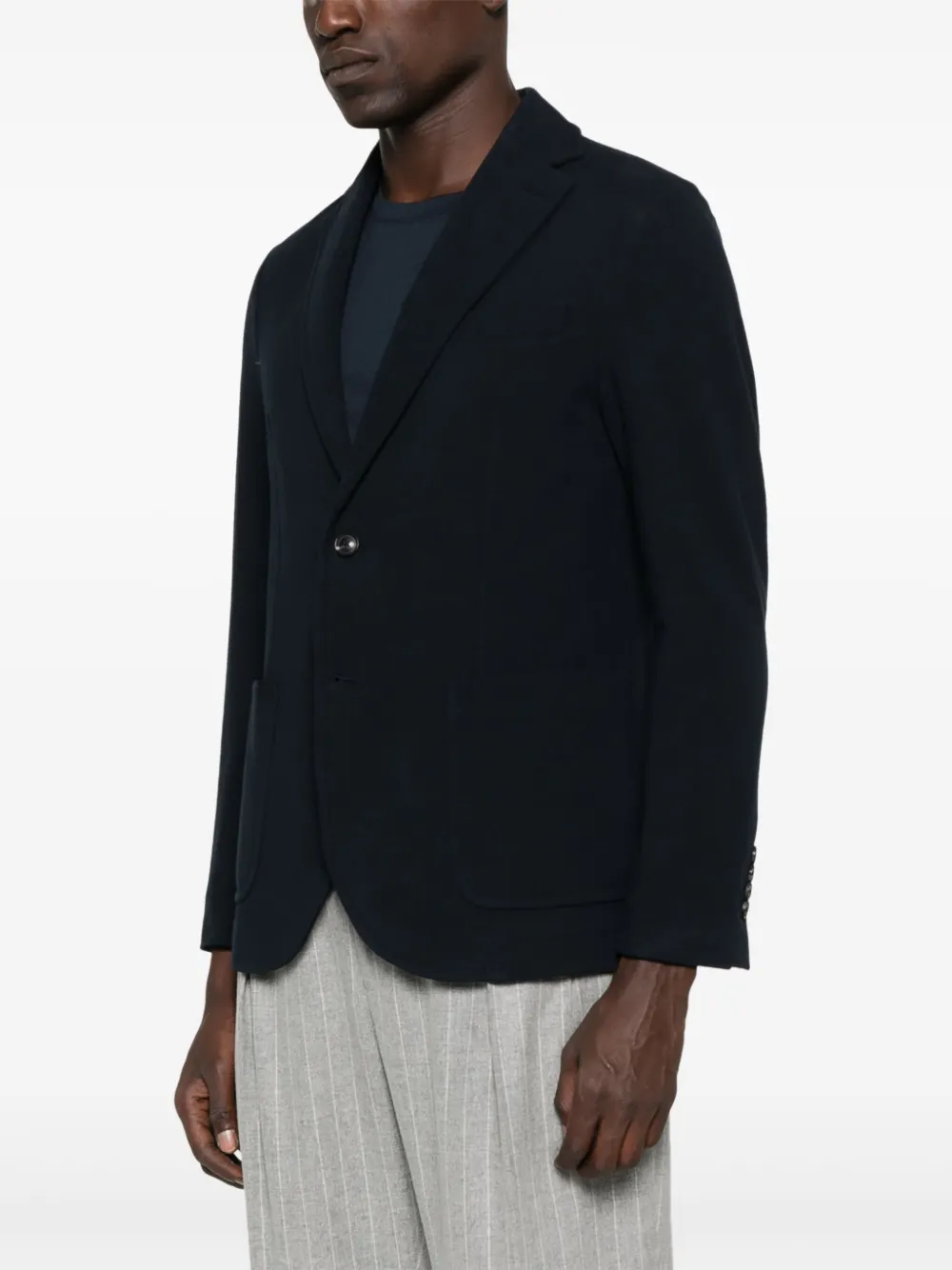 Circolo 1901 Blazer met opgestikte zak en twee knopen Blauw