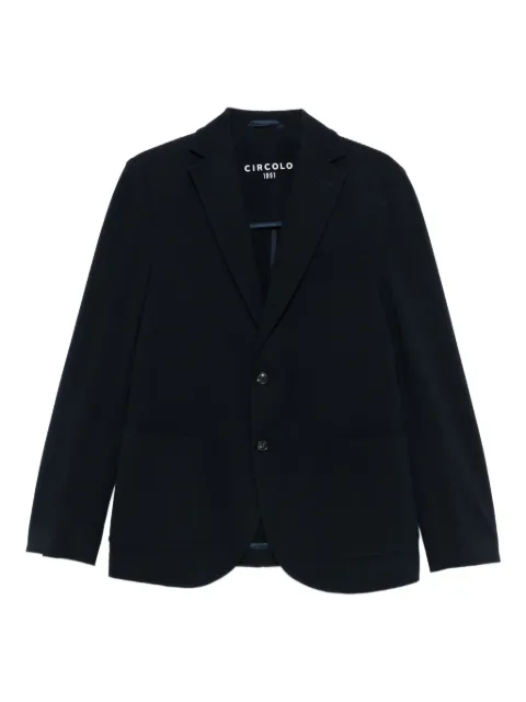 Circolo 1901 two-button patch-pocket blazer