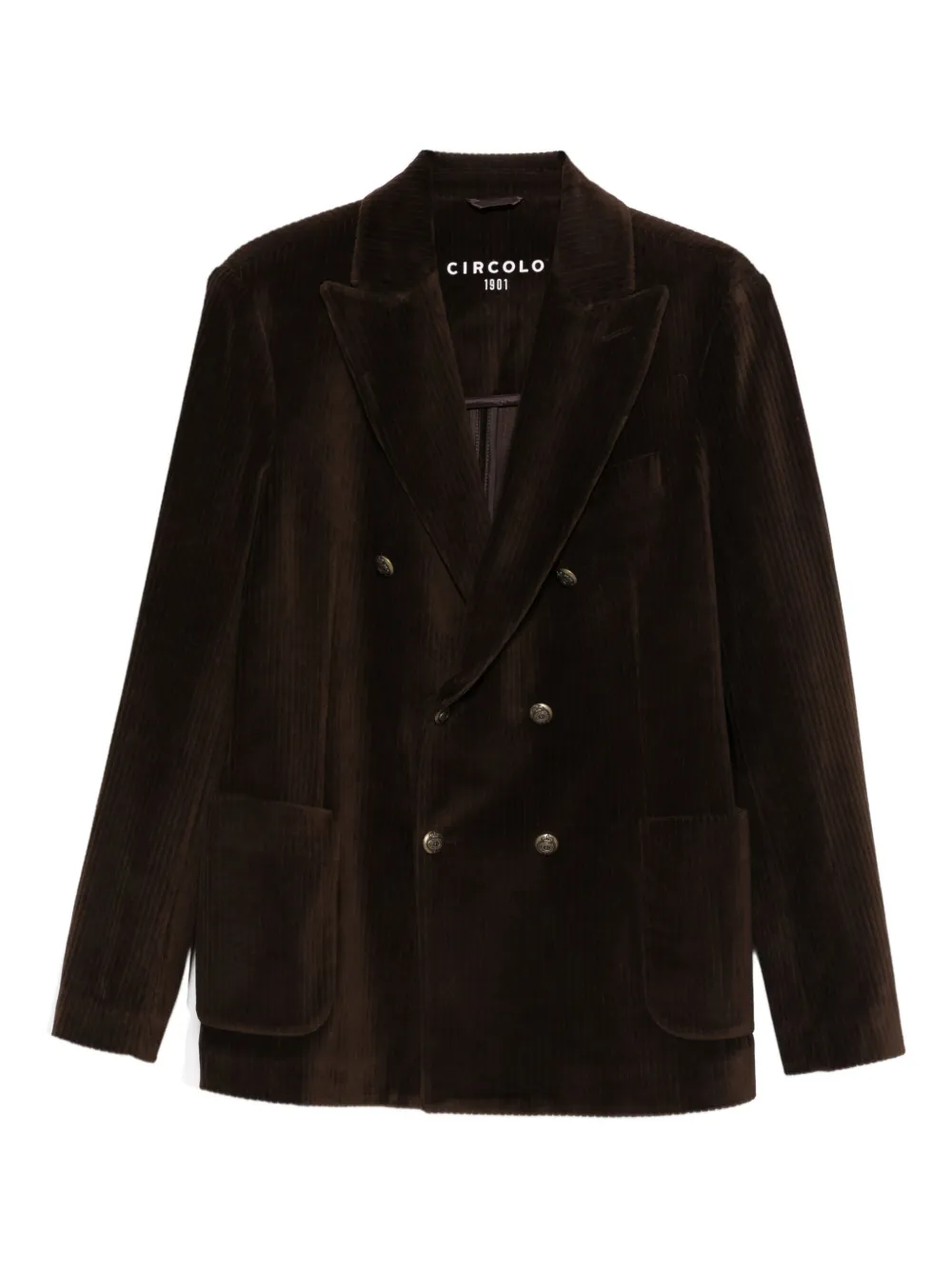 Circolo 1901 Blazer met dubbele rij knopen Bruin