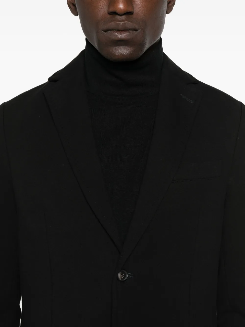 Circolo 1901 Blazer met opgestikte zak en twee knopen Zwart
