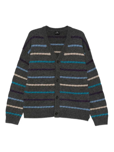 PS Paul Smith striped button cardigan
