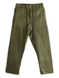 Uma Wang Perch drawstring-waist trousers - Green