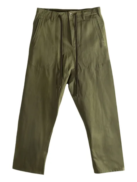 Uma Wang Perch drawstring-waist trousers