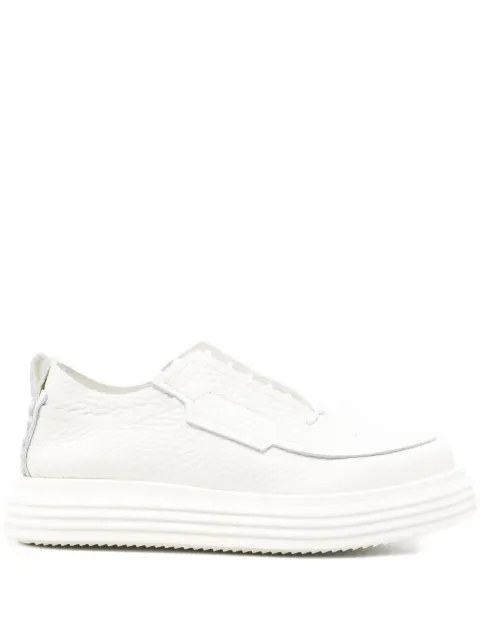 The Antipode leather platform sneakers