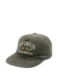 Les Deux corduroy logo-embroidered baseball cap - Green