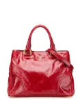 Prada Pre-Owned 2013-2025 Vitello Shine satchel - Red