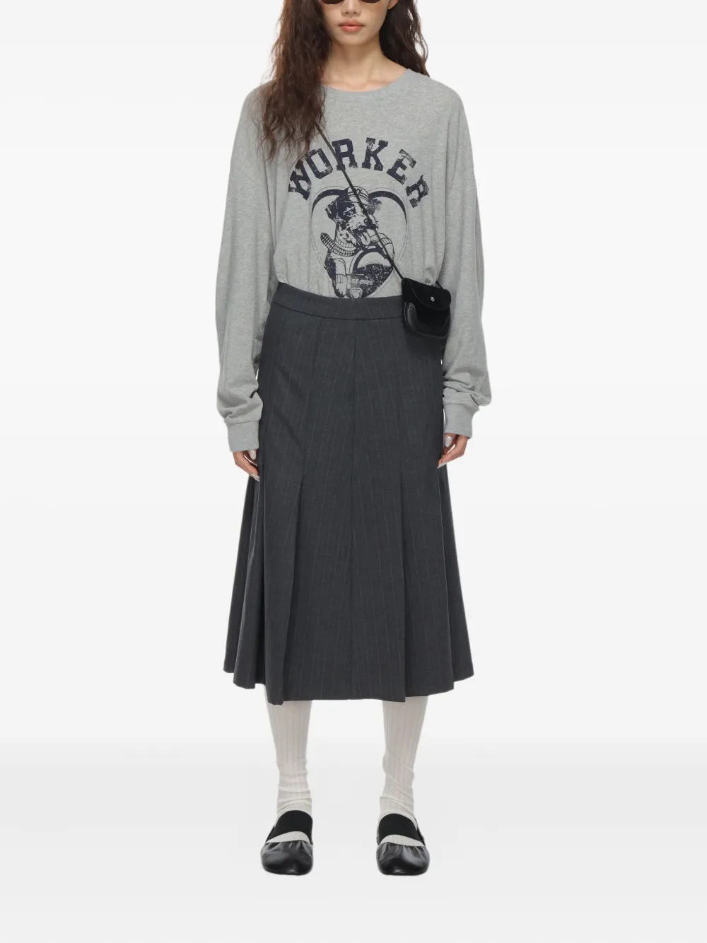 Open YY Langarmshirt mit Hunde-Print | T-Shirts | Image 2