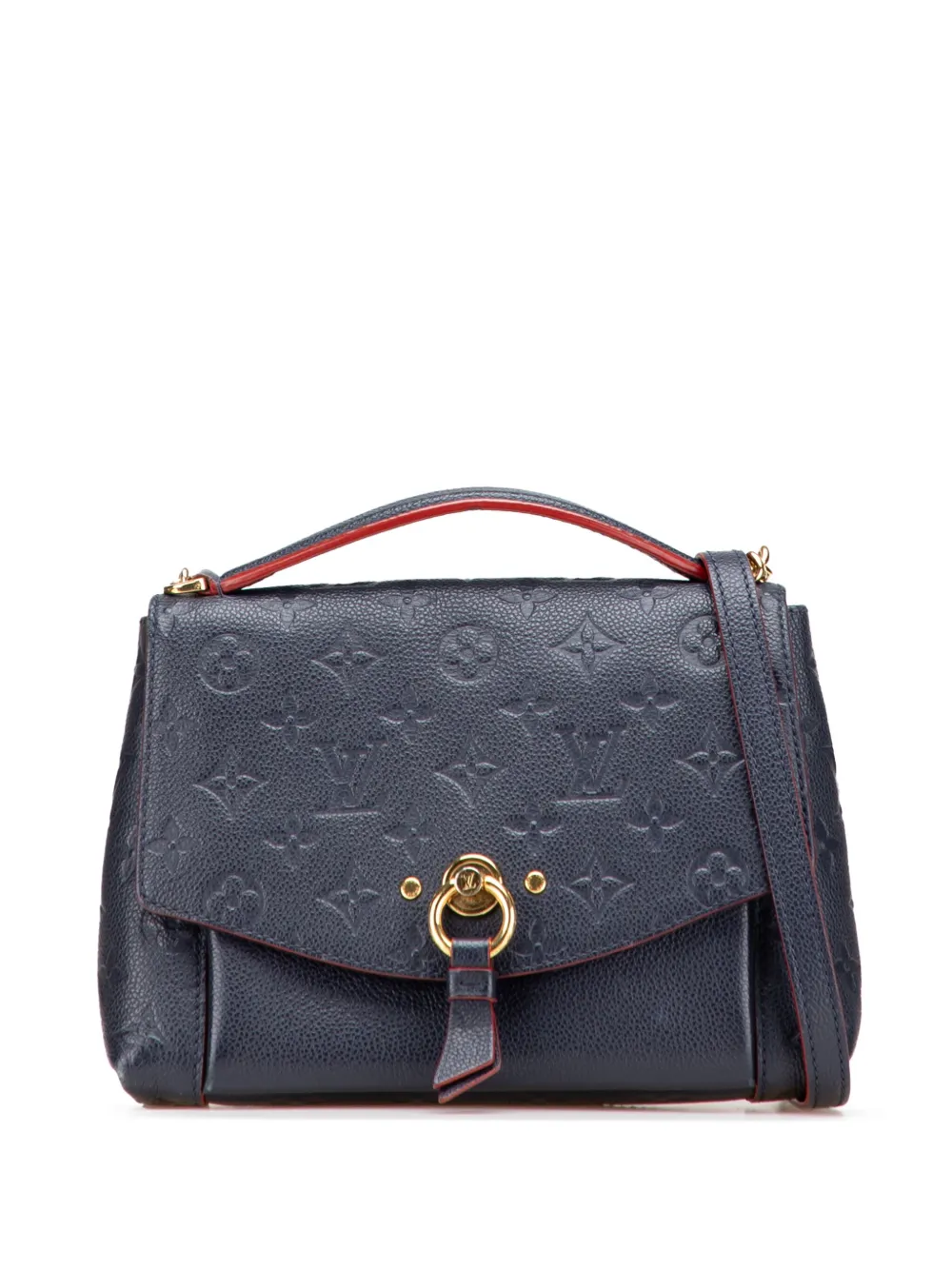 Louis Vuitton Pre-Owned 2018 Monogram Empreinte Blanche BB satchel | Blue | Image 1