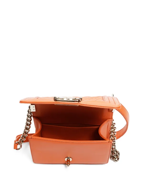 CHANEL オレンジロゴフリルタンクトップ 34 CHANEL オレンジロゴフリルタンクトップ 34 Tank - Cotton, orange