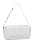 Celine Pre-Owned 2020-2024s Triomphe shoulder bag - White