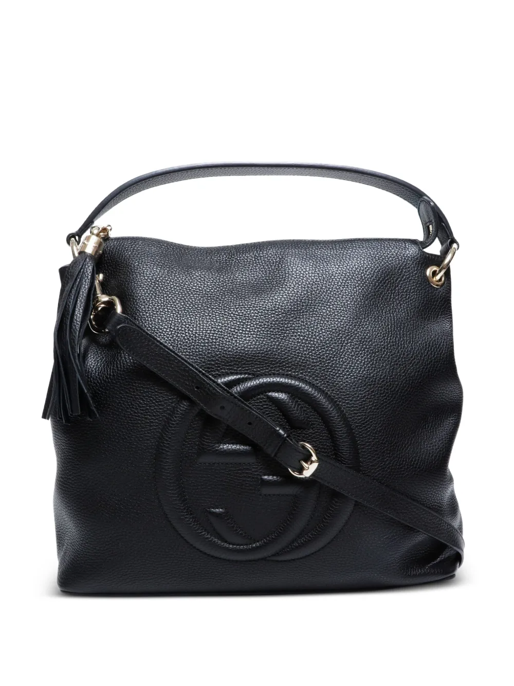 Gucci Pre-Owned 2000-2015 ソーホーショルダーバッグ - ブラック Gucci Pre-Owned 2000-2015 ソーホーショルダーバッグ - ブラック
