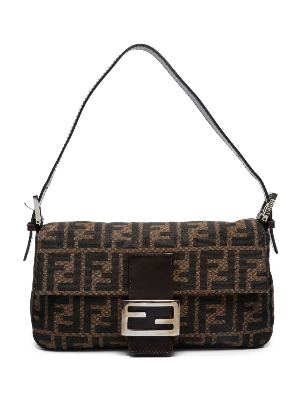 Fendi Pre-Owned 1990-2000s Mamma baguette shoulder bag | Brown | Image 1