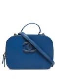 CHANEL Pre-Owned 2016-2017 Vanity shoulder bag - Blue