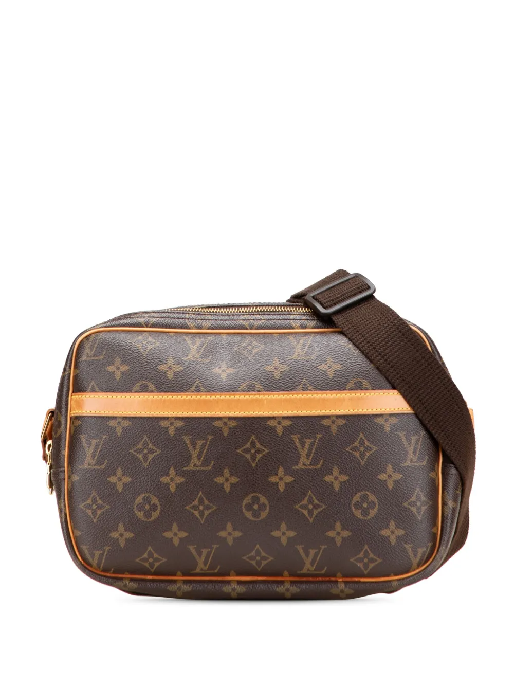 Louis Vuitton Pre-Owned 1999 Monogram Reporter PM crossbody bag - ブラウン Louis Vuitton Pre-Owned 1999 Monogram Reporter PM crossbody bag - ブラウン