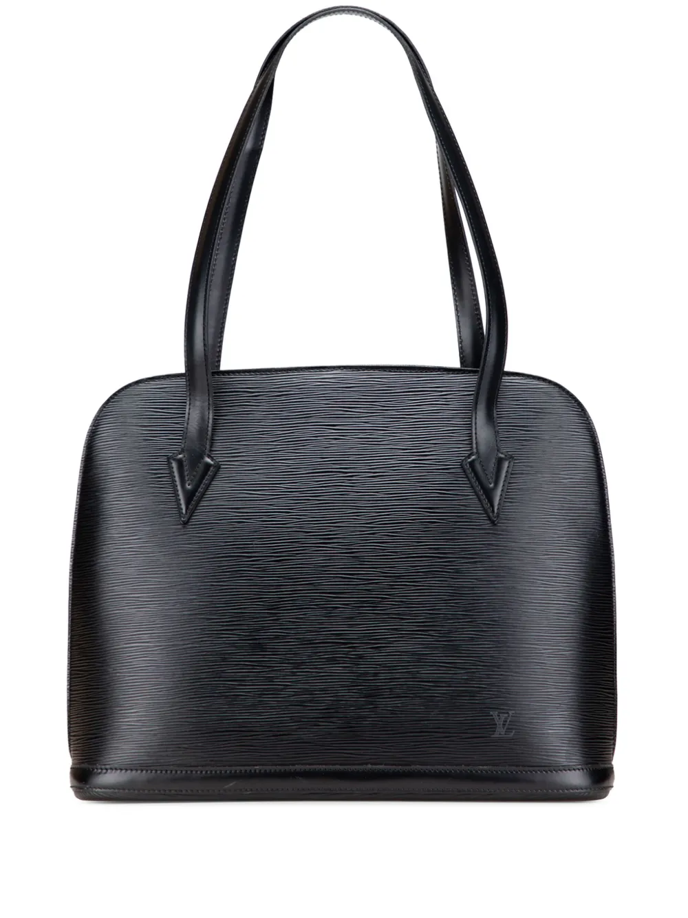 Louis Vuitton Pre-Owned 1997 Epi Lussac shoulder bag - ブラック Louis Vuitton Pre-Owned 1997 Epi Lussac shoulder bag - ブラック