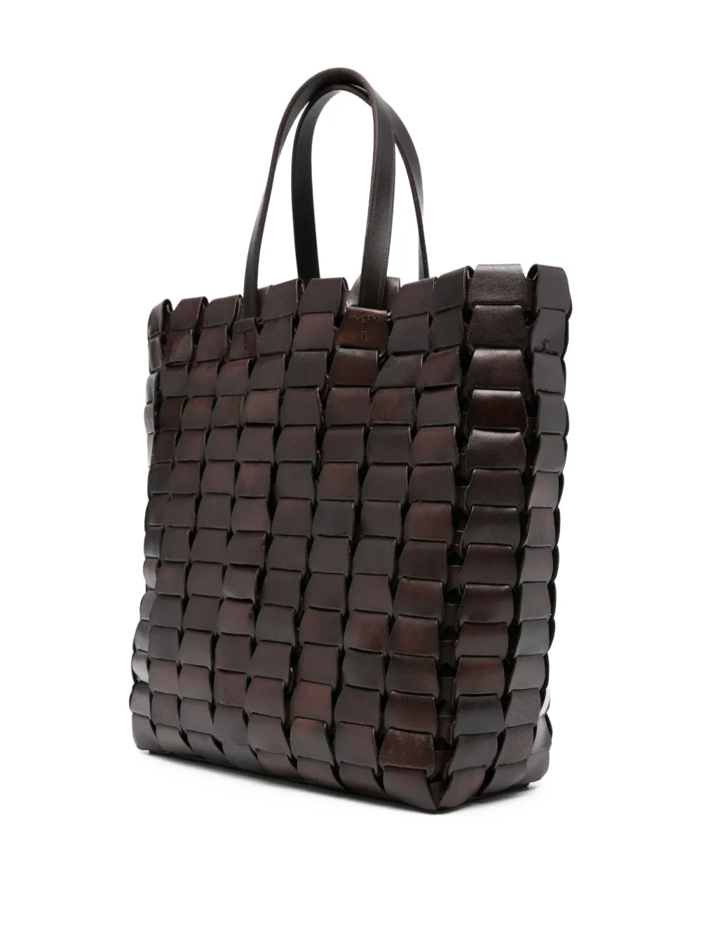 DRAGON DIFFUSION leather woven tote bag | Image 2