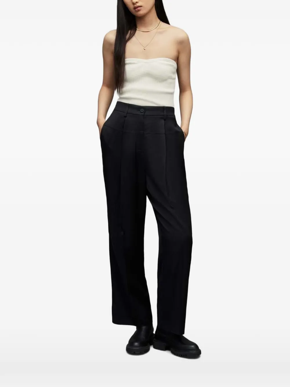 AllSaints sleeveless top - Oro